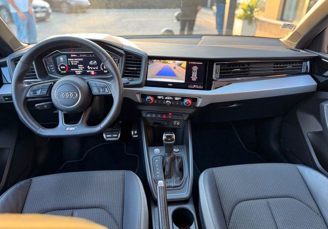 Audi A1 Sportback 40 TFSI 200ch S LINE TRONIC 6  Blanc de 2019