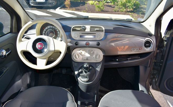Fiat 500 CABRIOLET 1.2 70ch LOUNGE CAPOTE �LECTRI Autre de 2013