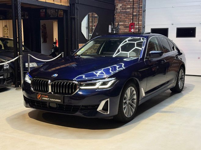 BMW Serie 5 G30 LCI 540d LUXURY TwinPower Turbo xDri Bleu de 2021
