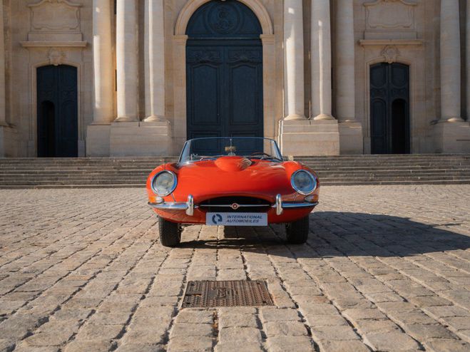 Jaguar E Type 3.8 Plancher plat Rouge Carmen de 1961