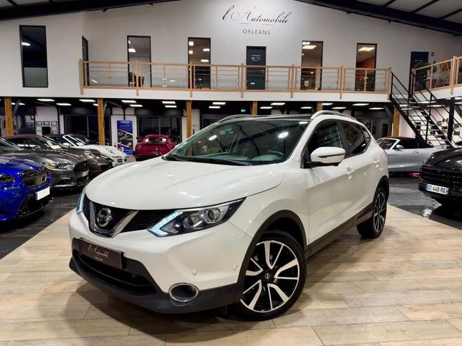 Nissan Qashqai II 1.6 DCI 130 TEKNA   XTRONIC /TOIT PAN Blanc de 2016