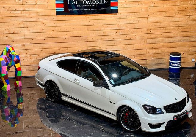 Mercedes Classe C Benz C63 AMG W204 PPP Pack Performance P Blanc de 2012