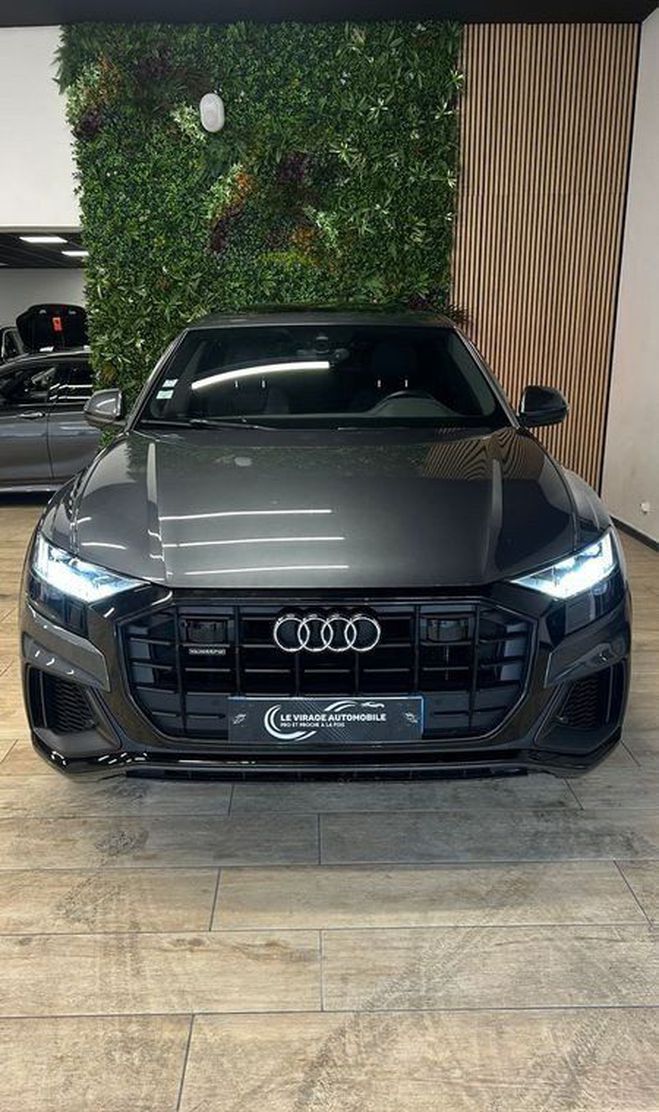 Audi Q8 50 TDI 286CH S LINE QUATTRO TIPTRONIC 8  Gris de 2019
