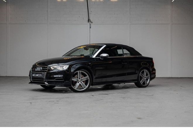 Audi S3 A3 Cabriolet Quattro 2.0 TFSI 300 BV S-t Noir de 2015
