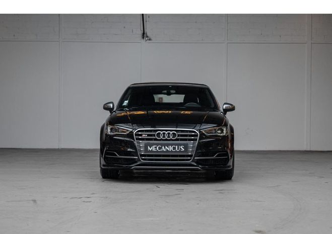 Audi S3 A3 Cabriolet Quattro 2.0 TFSI 300 BV S-t Noir de 2015