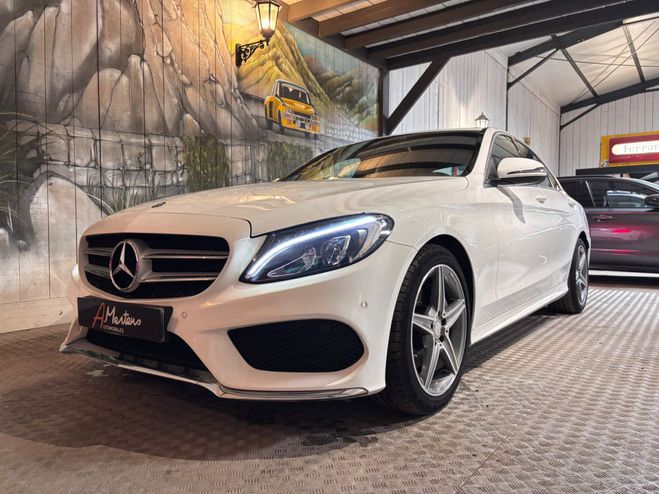 Mercedes Classe C 220 D 170 CV SPORTLINE 9G-TRONIC Blanc de 2016