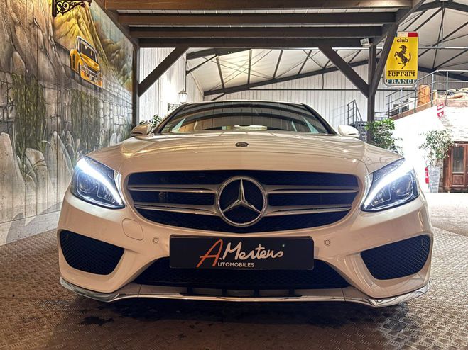 Mercedes Classe C 220 D 170 CV SPORTLINE 9G-TRONIC Blanc de 2016