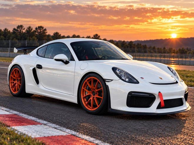Porsche Cayman (981) 3.8 385ch GT4 Club Sport BLANC de 2016