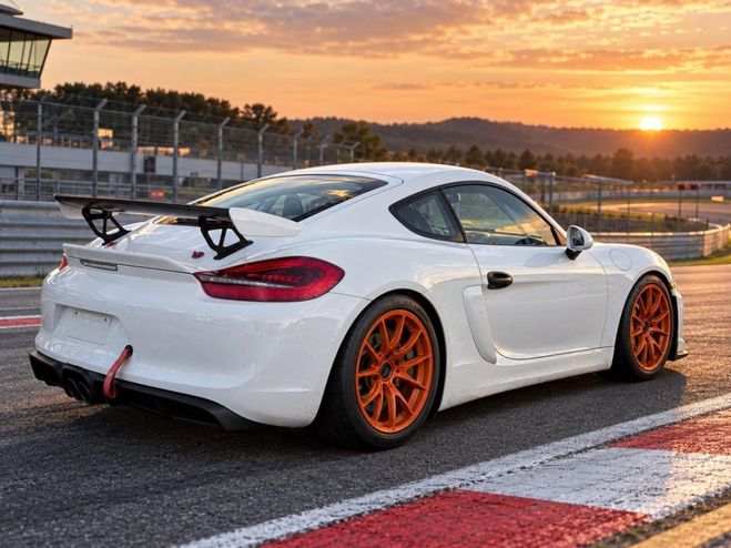 Porsche Cayman (981) 3.8 385ch GT4 Club Sport BLANC de 2016