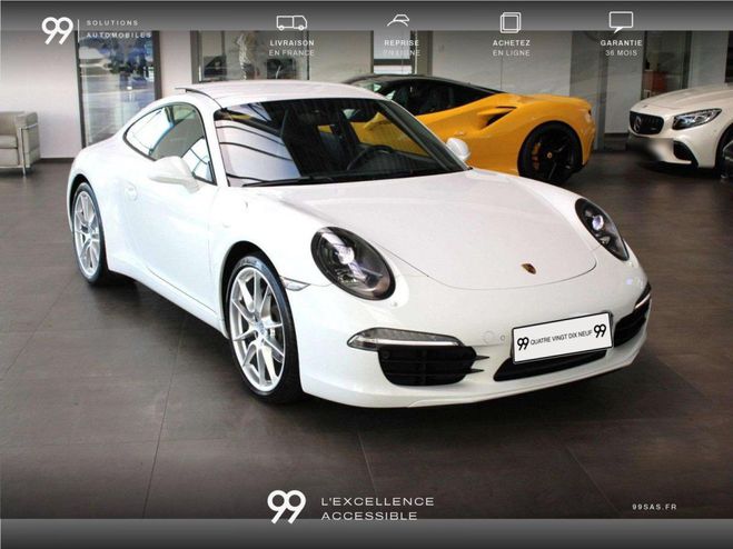 Porsche 911 3.4i - 350 - BV PDK TYPE 991 COUPE Carre BLANC de 2013