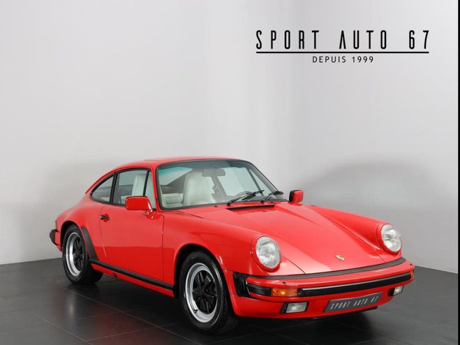 Porsche 911 CARRERA 3.2 L 3,2L Flat 6 Rouge Indien (G1G1) de 1985