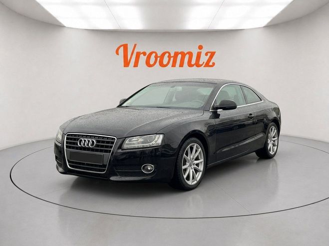 Audi A5 ambition luxe multitronic 2.7 v6 tdi 190 Noir de 2008