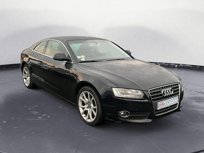 Audi A5 ambition luxe multitronic 2.7 v6 tdi 190 Noir de 2008