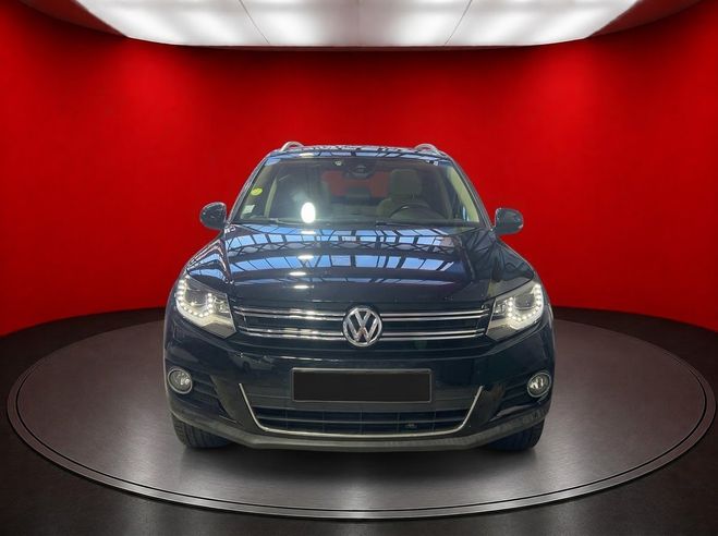 Volkswagen Tiguan 2.0 TDI 140ch CARAT- Toit Pano 4Motion D Noir de 2011