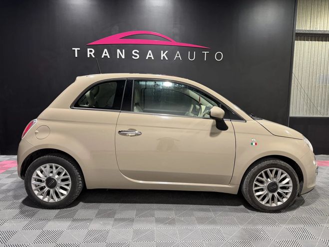 Fiat 500 0.9 TWINAIR 85 CH LOUNGE TOIT PANO CLIMA Beige de 2014