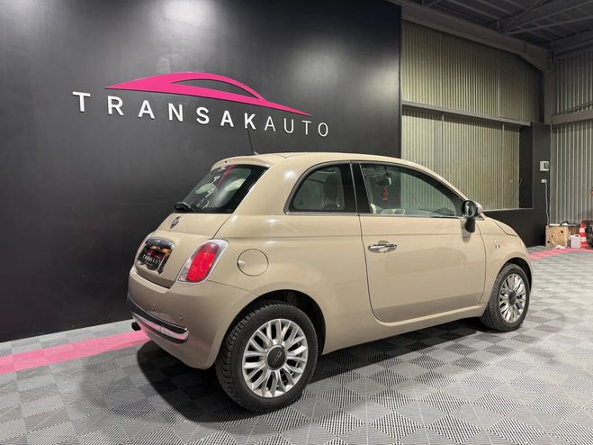 Fiat 500 0.9 TWINAIR 85 CH LOUNGE TOIT PANO CLIMA Beige de 2014