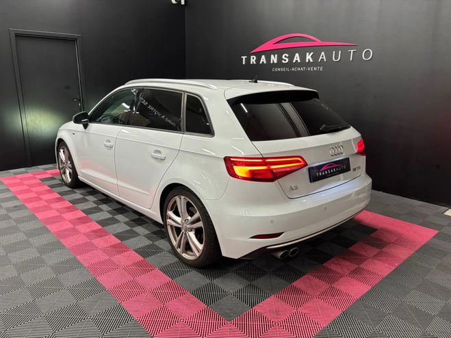 Audi A3 Sportback S-Line 2.0 TDI 150ch - SIEGES  Blanc de 2019