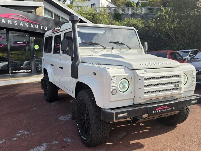 Land rover Defender 110 E Station Wagon Td4 Blanc de 2010