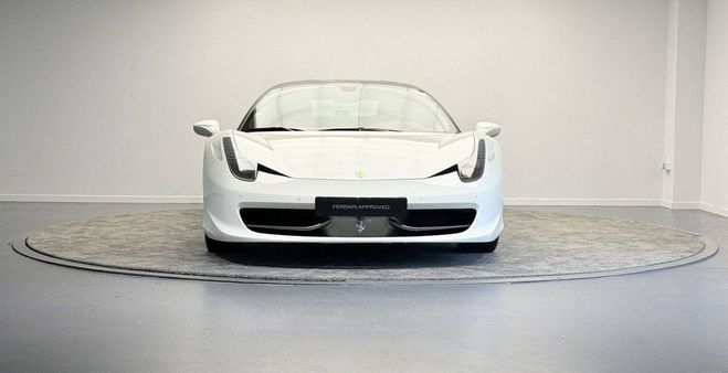 Ferrari 458 Italia 4.5 V8 570ch Blanc de 2012