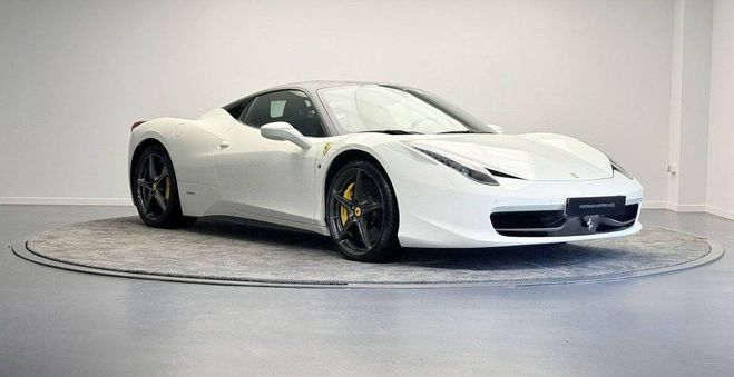 Ferrari 458 Italia 4.5 V8 570ch Blanc de 2012
