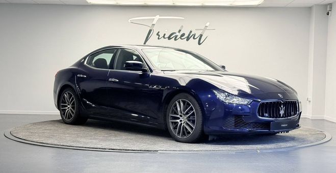 Maserati Ghibli 3.0 V6 275 D A Bleu de 2015