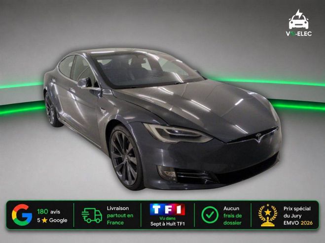 Tesla Model S 75D Dual Motor - MCU2 - SOH 90 % Gris fonce de 2018
