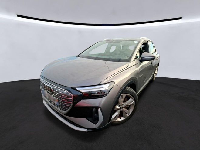 Audi Q4 E-Tron S line 40 82 kWh - 204 ch - SOH 9 Gris Typhon M�tallis� de 2022