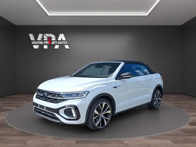 Volkswagen T Roc Cabriolet R-Line 1.5 TSI 150 ch DSG ? IQ Blanc de 2023