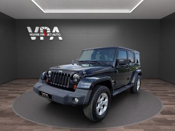 Jeep Wrangler Sahara 2.8 CRD 200 ch BVA 4x4 ? Audio Al 2013 d'occasion a Eysines (33)