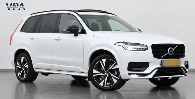 Volvo XC90 B5 AWD 235 ch | R-Design | Toit panorami Blanc de 2021