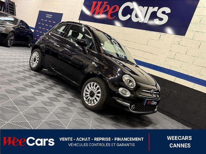 Fiat 500 1.2 70 LOUNGE START-STOP noir de 2019