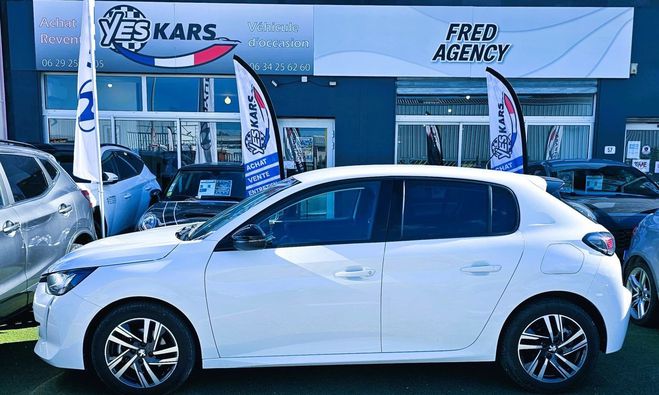 Peugeot 208 1.2 PureTech 100ch S&S Allure Suivi Blanc de 2023