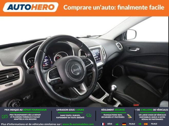 Jeep Compass 1.6 Multijet 120 ch BVM Gris M�tallique de 2018