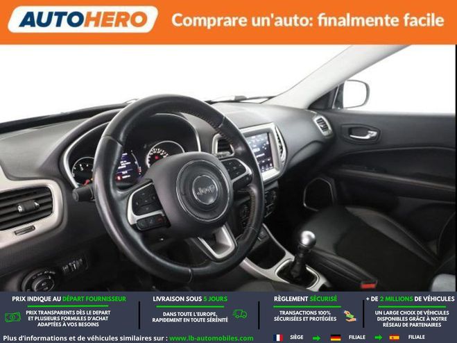 Jeep Compass 1.6 Multijet 120 ch BVM Gris M�tallique de 2018
