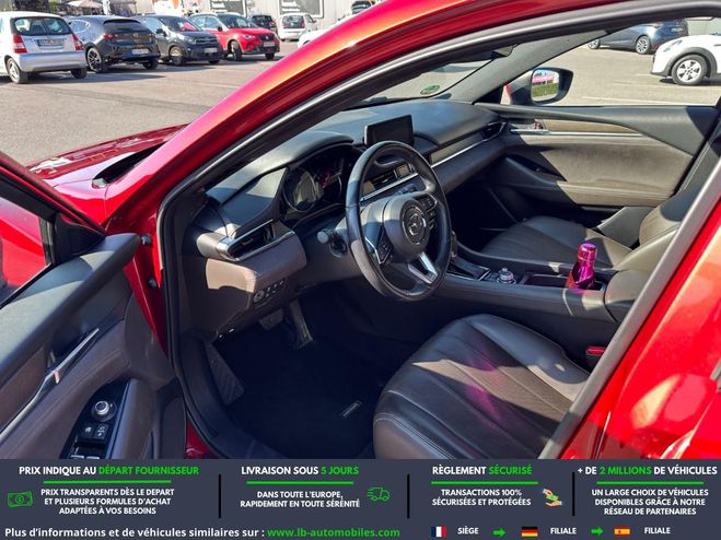 Mazda 6 2.5 SKYACTIV-G 194 BVA Rouge M�tallique de 2019