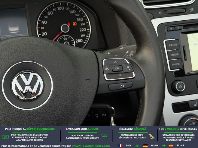 Volkswagen Eos 122ch BVM Argent� M�tallique de 2015