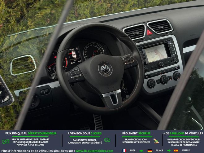 Volkswagen Eos 122ch BVM Argent� M�tallique de 2015