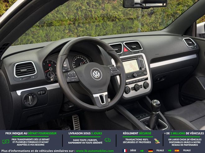 Volkswagen Eos 122ch BVM Argent� M�tallique de 2015