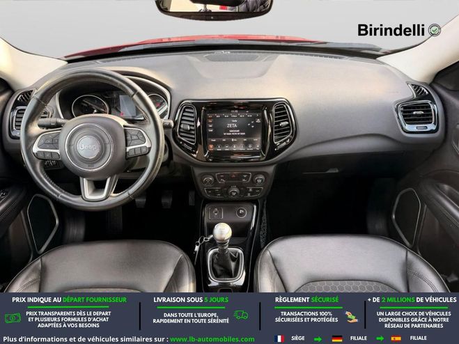 Jeep Compass 1.6 Multijet 120 ch BVM Rouge de 2019