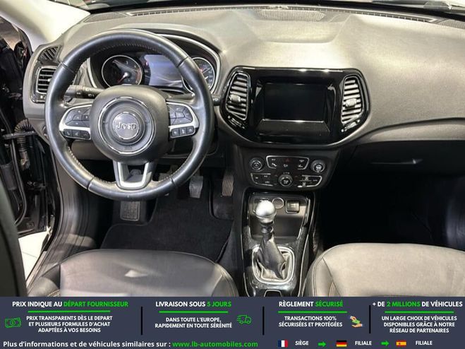 Jeep Compass 1.6 Multijet 120 ch BVM Noir M�tallique de 2018