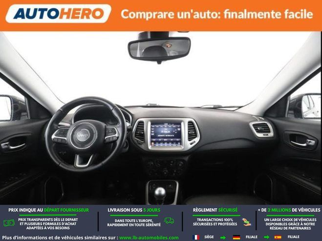 Jeep Compass 1.6 Multijet 120 ch BVM Gris M�tallique de 2018