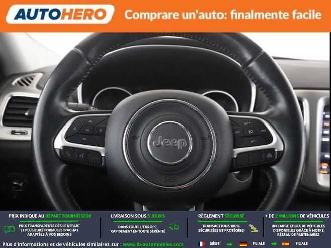 Jeep Compass 1.6 Multijet 120 ch BVM Gris M�tallique de 2018