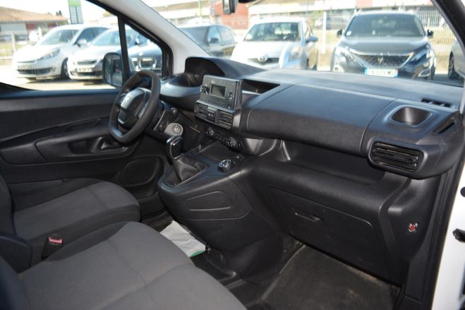 Peugeot Partner STANDARD 650KG BLUEHDI 100CH S&S BVM5 PR BLANC de 2020