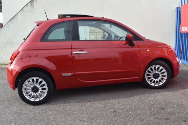 Fiat 500 1.2 8V 69CH S&S LOUNGE  DUALOGIC ROUGE de 2020