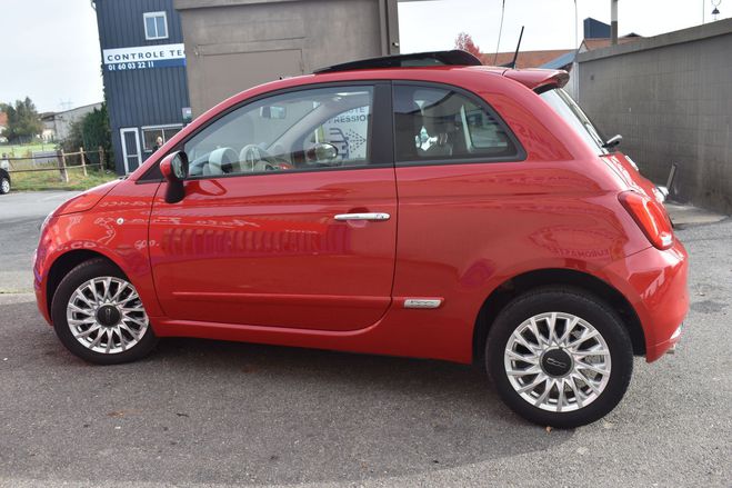 Fiat 500 1.2 8V 69CH S&S LOUNGE  DUALOGIC ROUGE de 2020