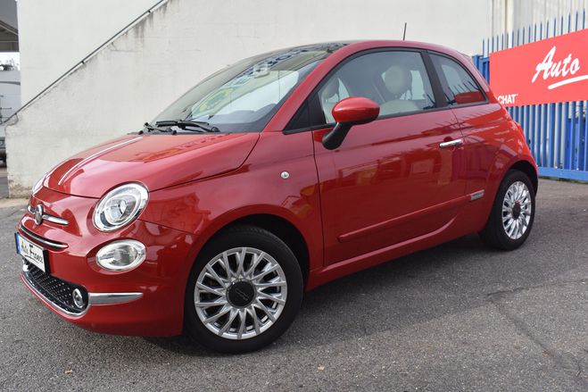 Fiat 500 1.2 8V 69CH S&S LOUNGE  DUALOGIC ROUGE de 2020
