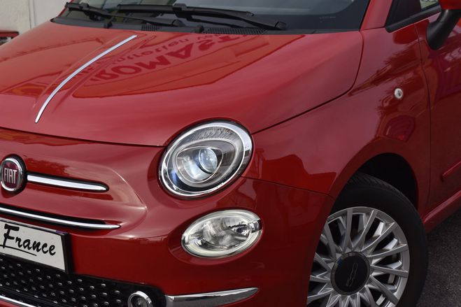 Fiat 500 1.2 8V 69CH S&S LOUNGE  DUALOGIC ROUGE de 2020