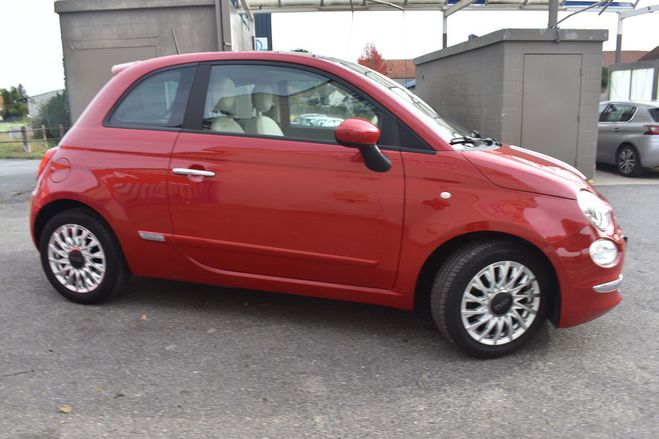 Fiat 500 1.2 8V 69CH S&S LOUNGE  DUALOGIC ROUGE de 2020