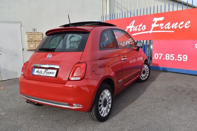 Fiat 500 1.2 8V 69CH S&S LOUNGE  DUALOGIC ROUGE de 2020