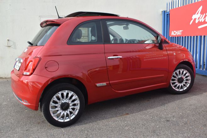 Fiat 500 1.2 8V 69CH S&S LOUNGE  DUALOGIC ROUGE de 2020